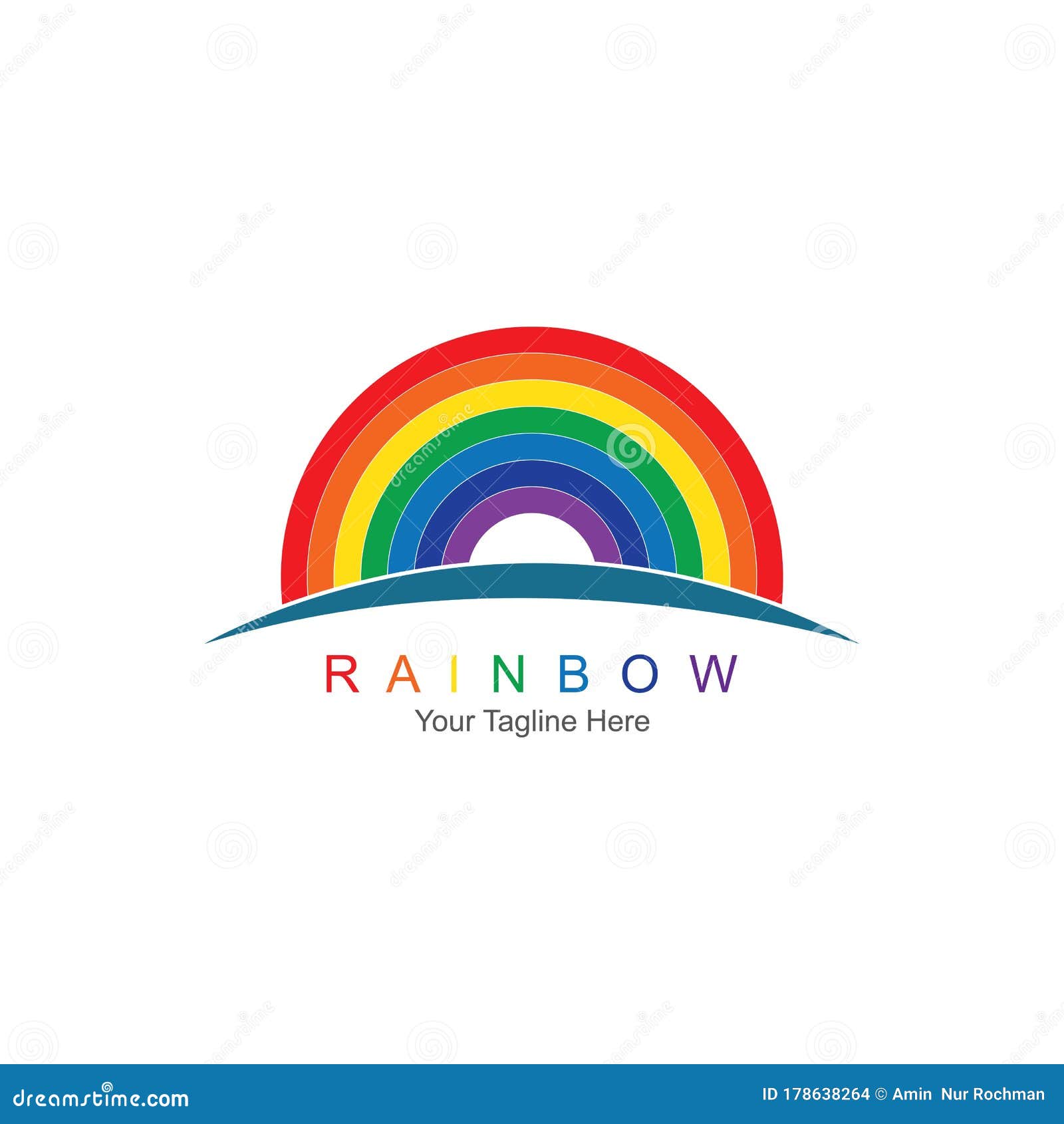 rainbow logo ideas 4