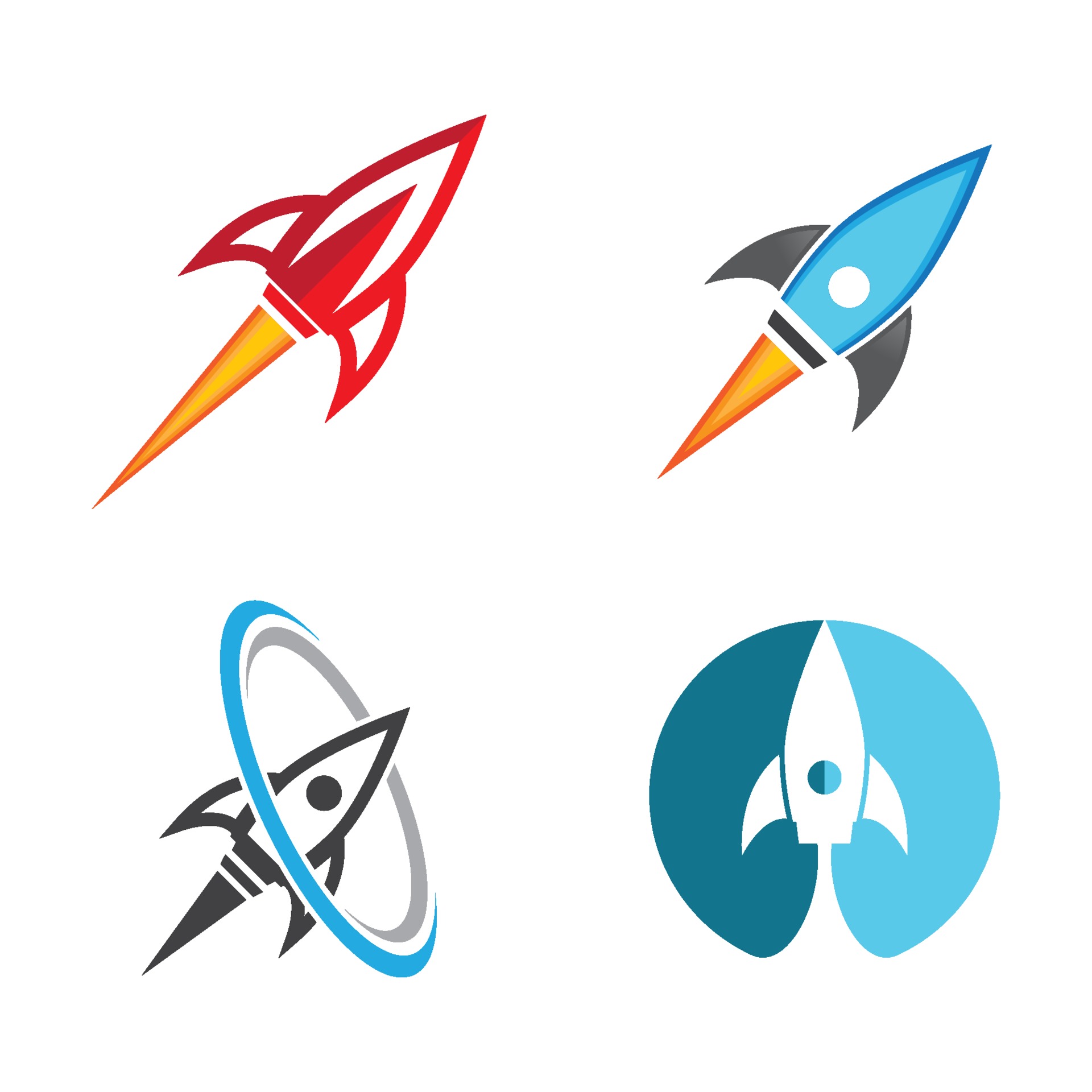 rocket logo ideas 3