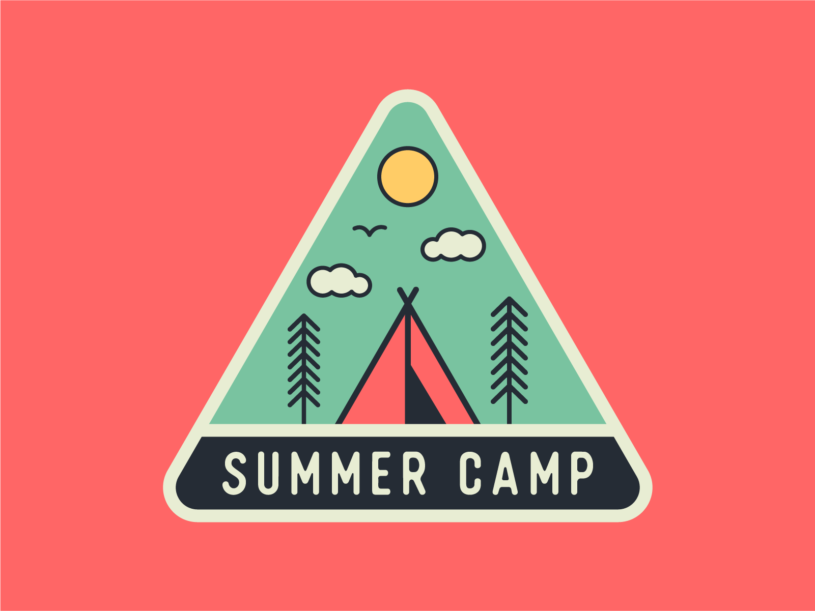 summer camp logo ideas 2