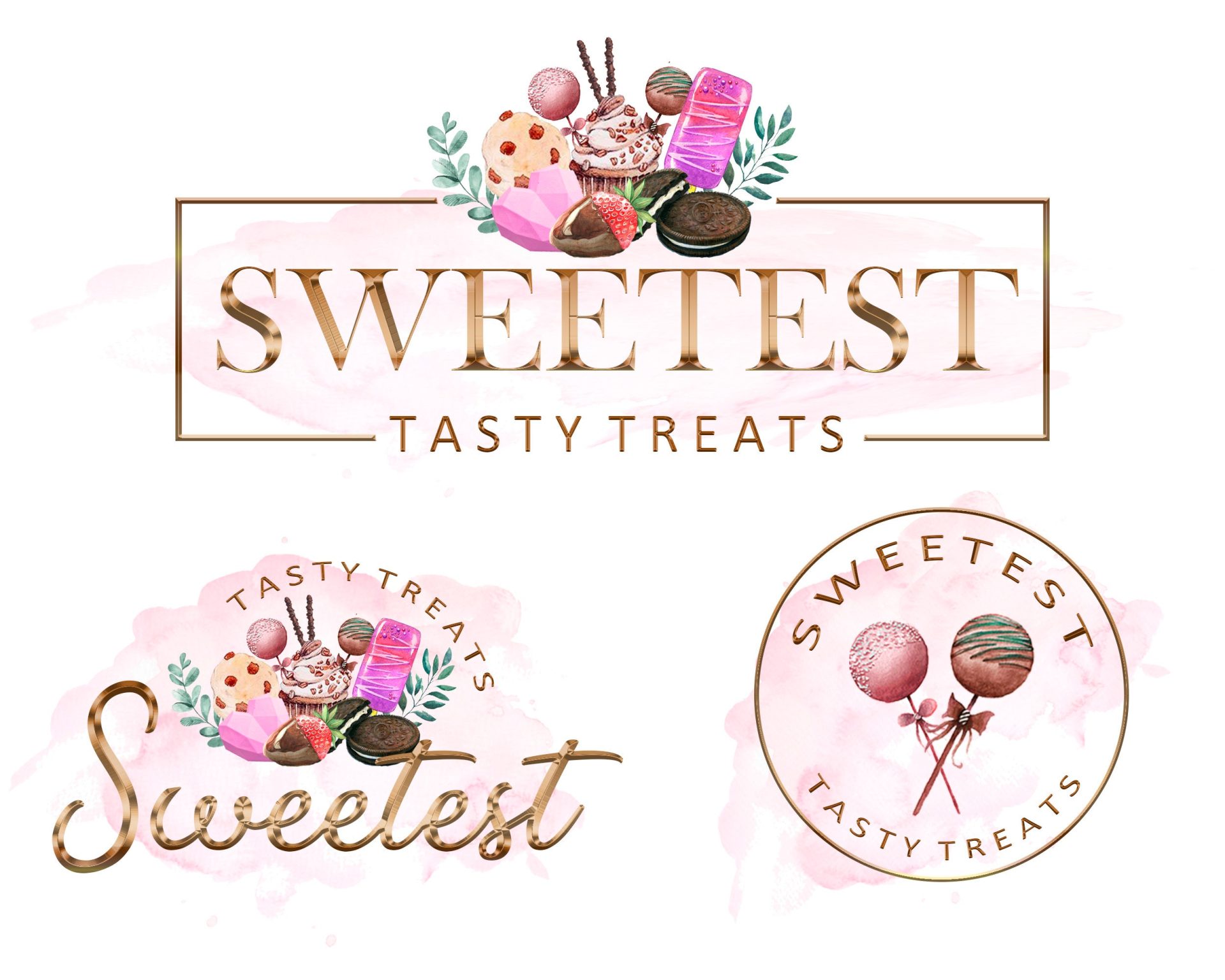 sweet treats logo ideas 4