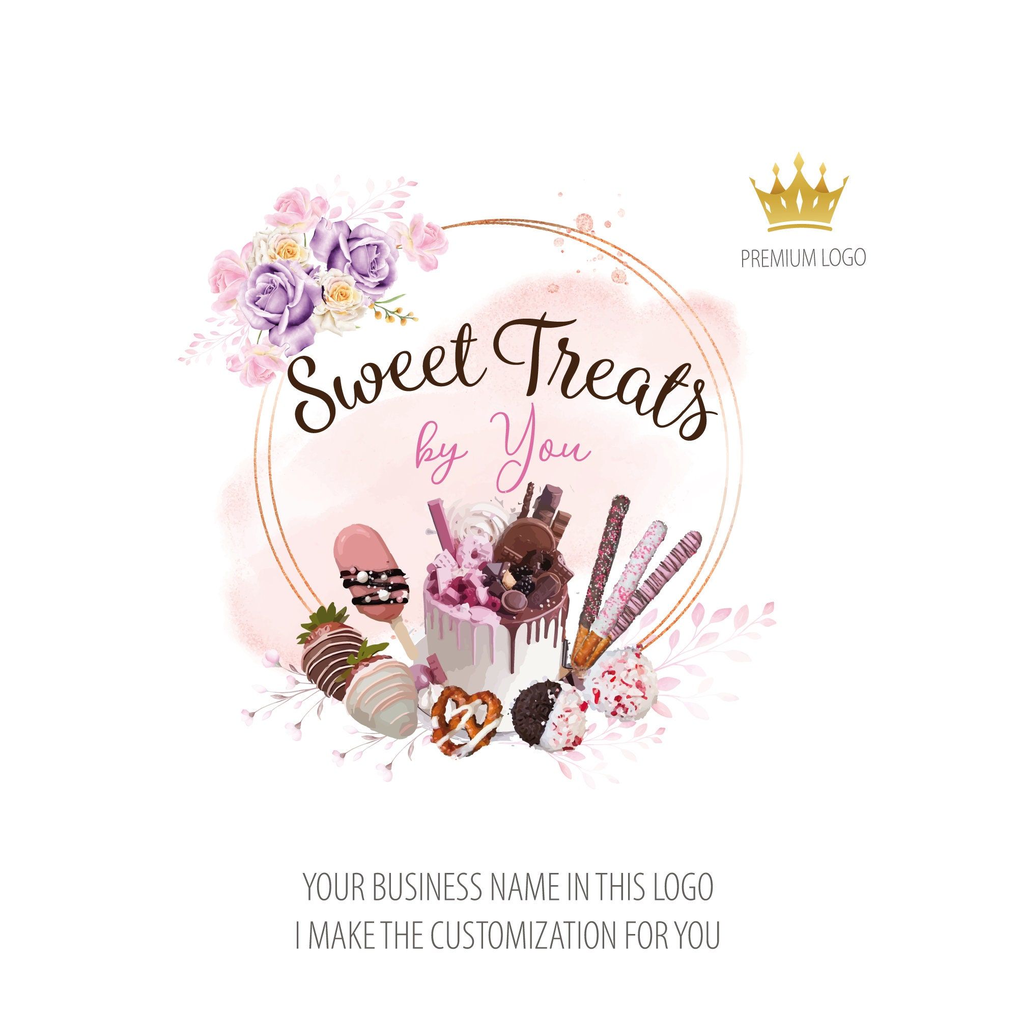 sweet treats logo ideas 7