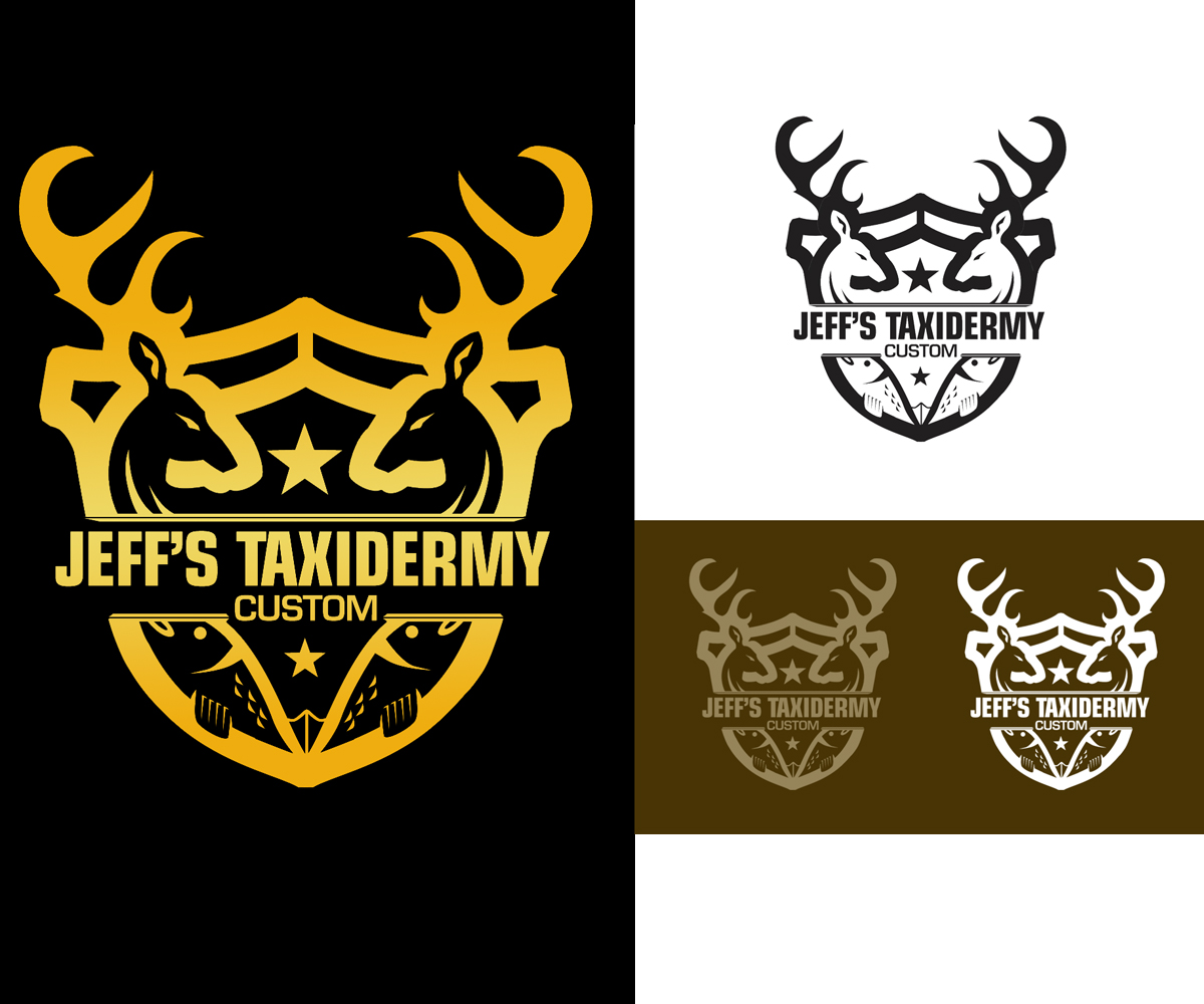 taxidermy logo ideas 2