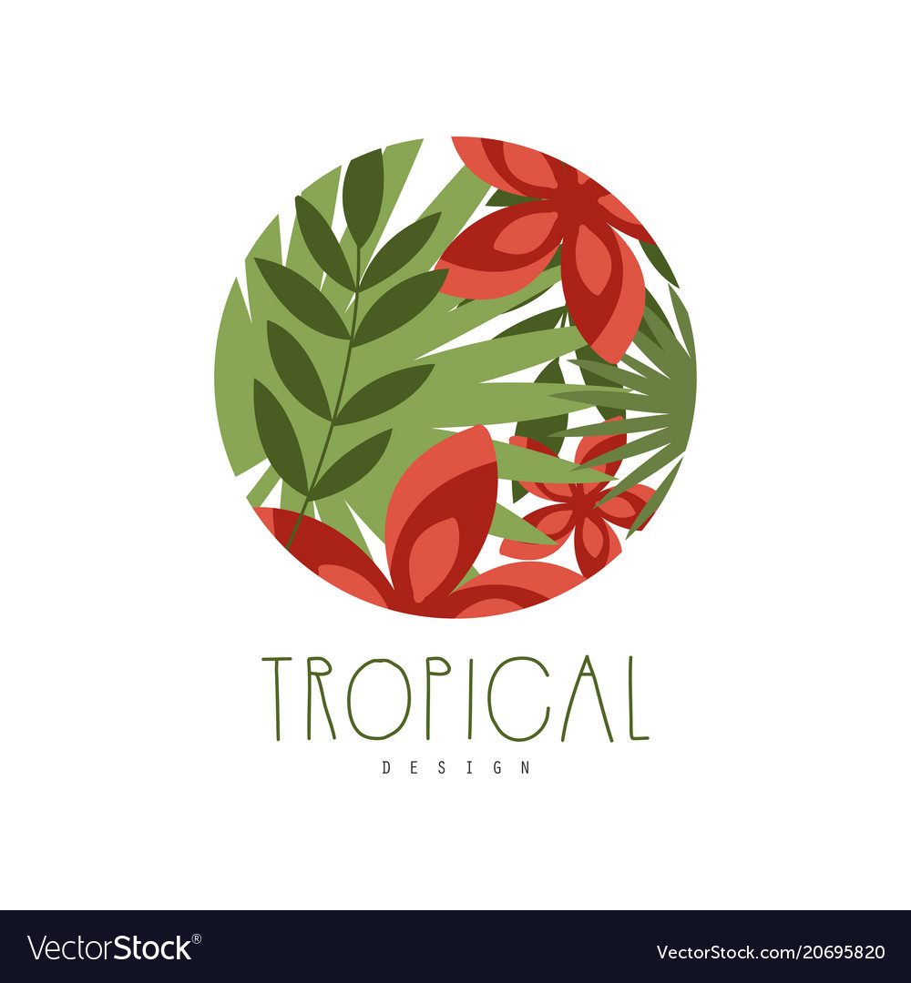 tropical logo ideas 2