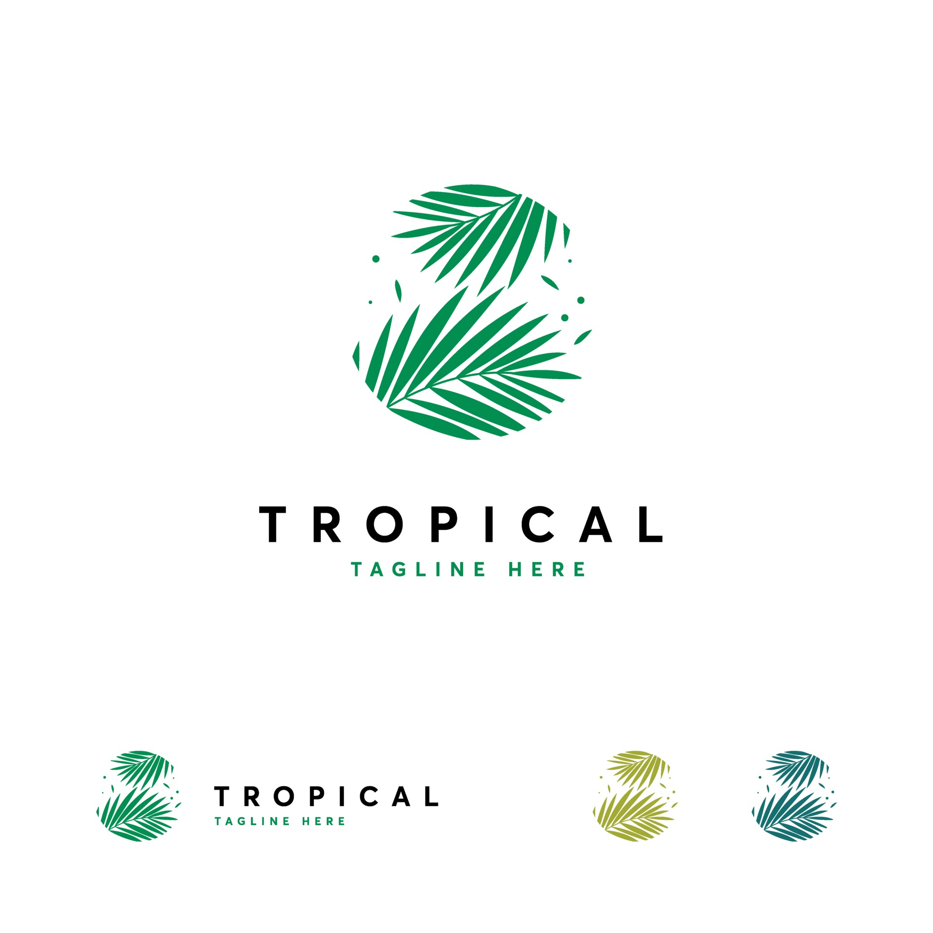 tropical logo ideas 4