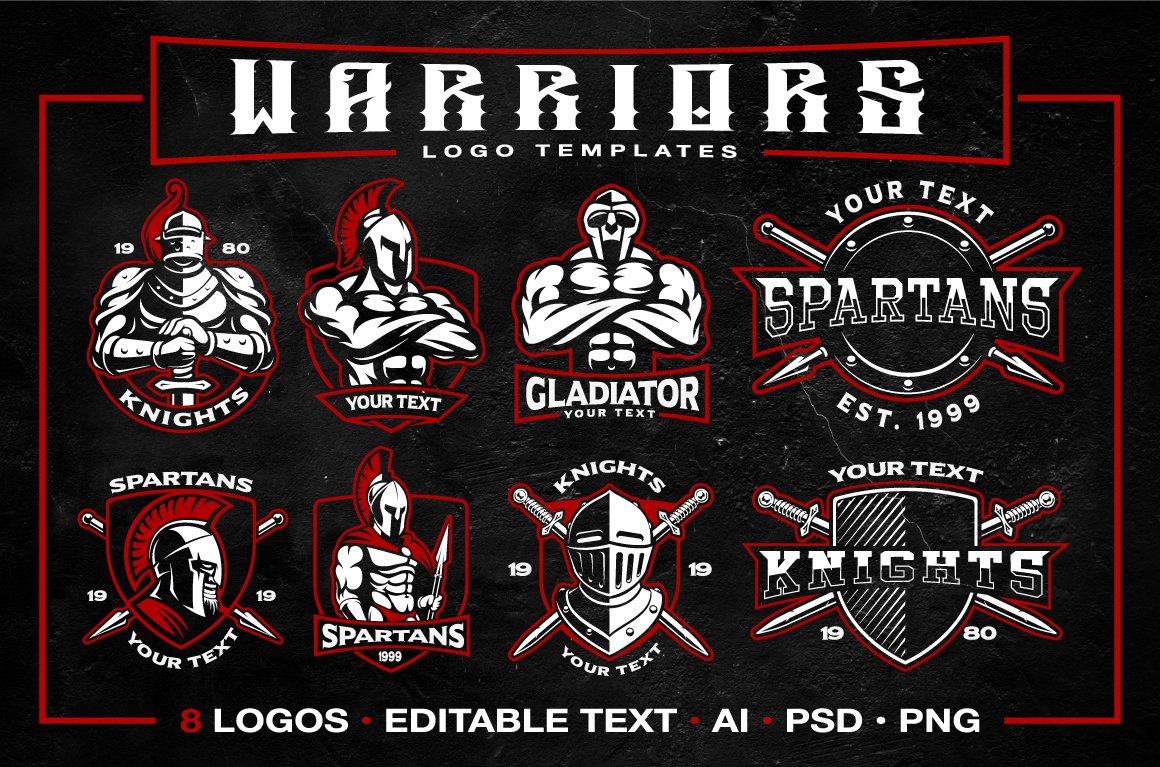 warrior logo ideas 8