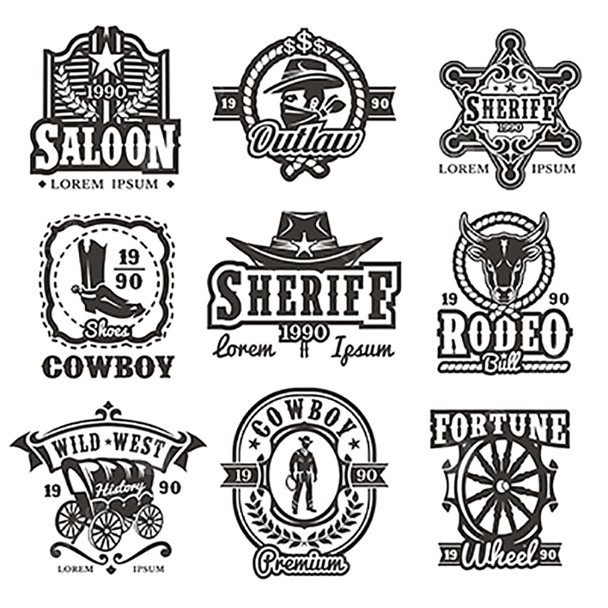 western logo ideas 4